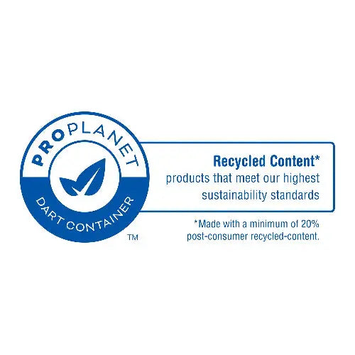 Dart 32 oz. Clear Plastic Tamper-Evident & Resistant Container w/ Flat Lid - #CH32DEF Dart Container
