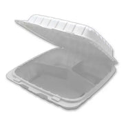 9 x 9 x 3 MFPP 3 Compartment Hinged Take Out Containers D&W Fine Pack