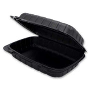 9 x 6 x 3 MFPP 1 Compartment Hinged Take Out Containers D&W Fine Pack