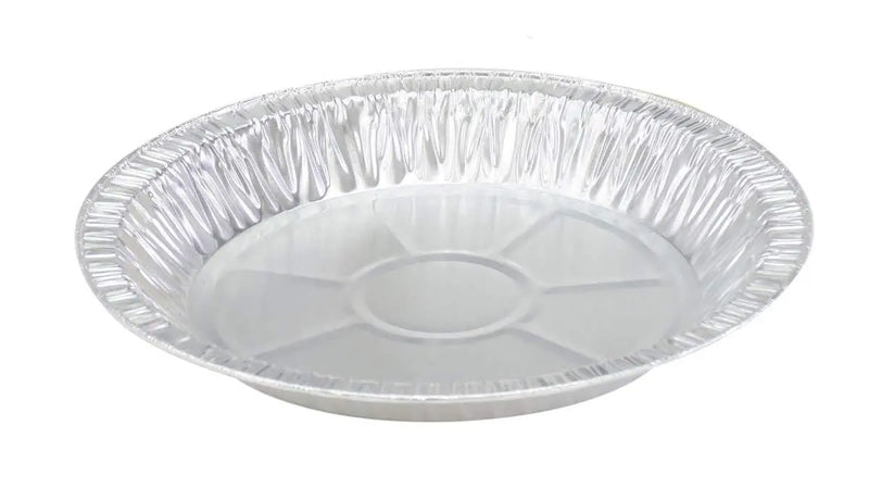Disposable Aluminum Foil 9" Pie Pan - Medium Depth #D64 D&W Fine Pack