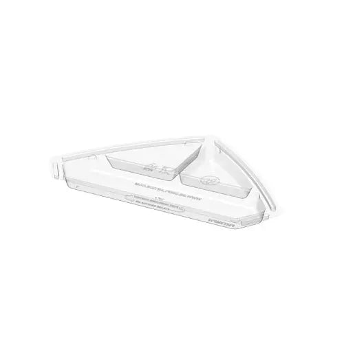 3 Compartment Triangular Tray Insert - #FMT3MPW Inline Plastics