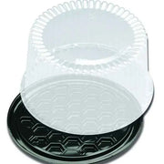 10" Plastic Display Cake Container  for 1-2 layers    #WG33 D&W Fine Pack