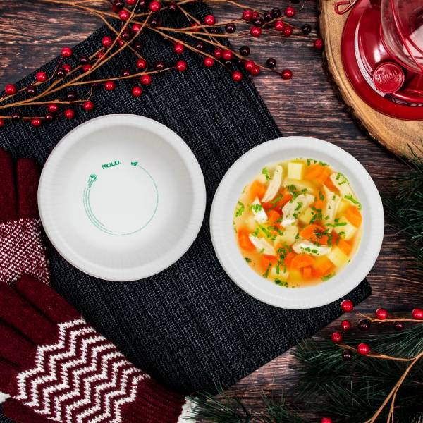 Dart Solo ProPlanet™ Seal 12 oz. Paper Bowl - #HB12-PLANET