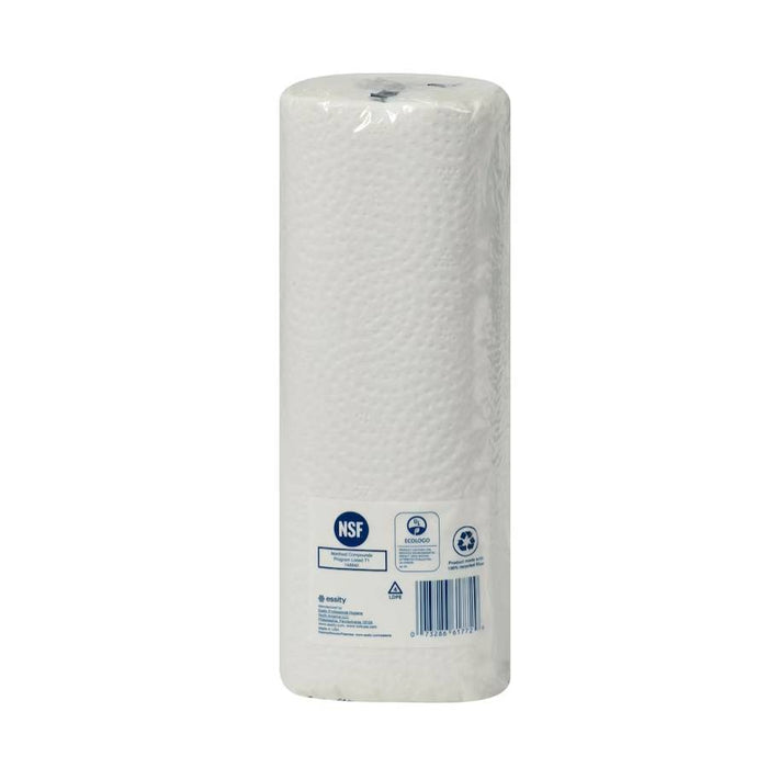 Tork 2 Ply Perforated White Roll Towel - #HB1990A