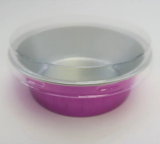 5 oz. Colored Foil Ramekins  with Plastic Lid    #A41P KitchenDance