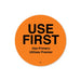 2" Use First Permanent Circle Label - #IT110358 KitchenDance
