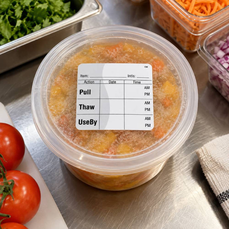 CoolMark™ 2 x 2 Pull/ Thaw/ Use By Food Rotation Labels - Pack of 8 - #IT112461