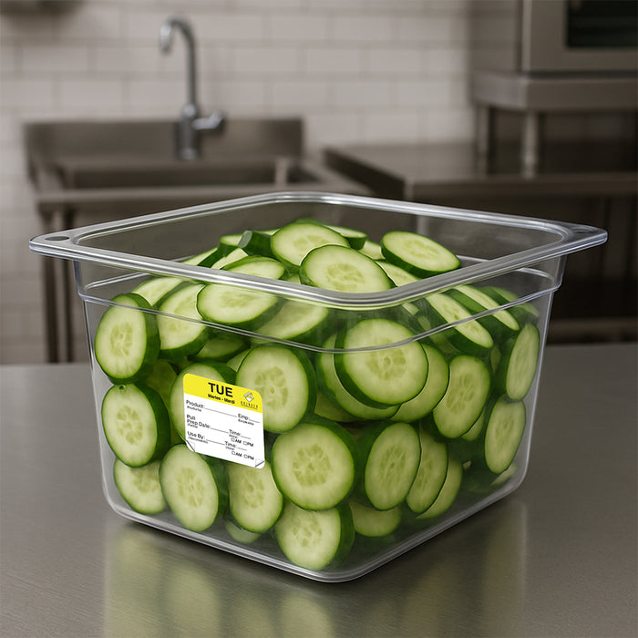 DayMark ToughMark 2 x 2 Day of the Week Shelf Life Labels