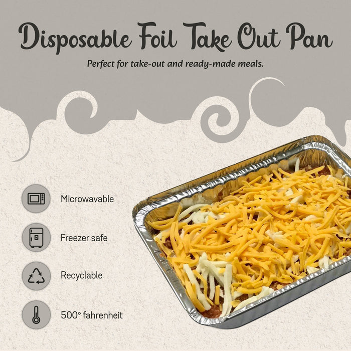 2¼ lb. Disposable Heavy Foil Carryout Pan with Board Lid   #6421L