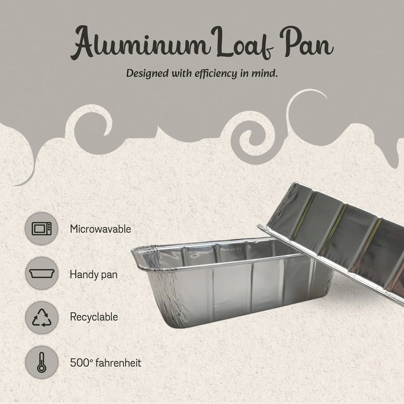 D & W Fine Pack 1½ lb. Disposable Aluminum Foil Loaf Pan  #208NL D&W Fine Pack