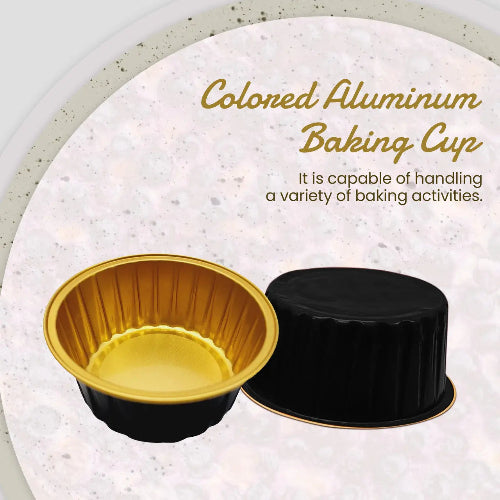 4.5 oz. Colored Aluminum Ramekin or Dessert Cup #A35NL KitchenDance