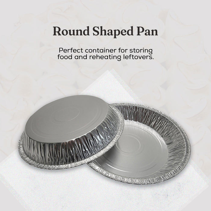 9 Disposable Aluminum Foil Pie Pan Extra Deep 940 KitchenDance