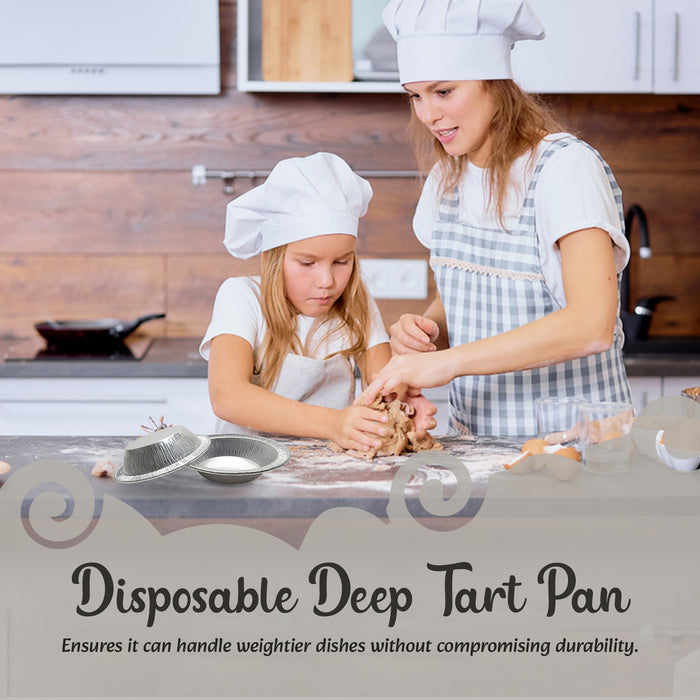 4¼" Disposable Aluminum  Foil Tart Pan   #416