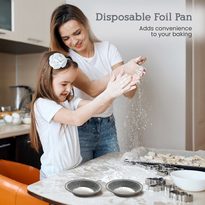 4¼" Disposable Aluminum Foil Deep Tart Pan  #425