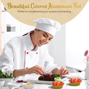8 oz. Smooth wall Disposable Round Foil Pan  #A42NL KitchenDance