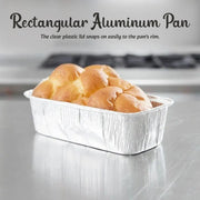 D & W Fine Pack 1½ lb. Foil Loaf Pan with Dome Lid #208P D&W Fine Pack