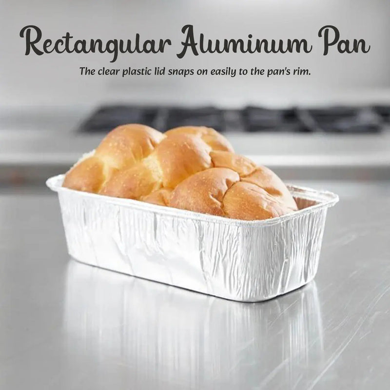 D & W Fine Pack 1½ lb. Foil Loaf Pan with Dome Lid #208P D&W Fine Pack