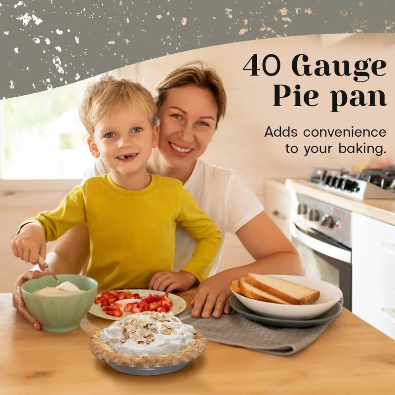 D & W Fine Pack  11" Disposable Aluminum Foil Pie Pan  #11104 D&W Fine Pack