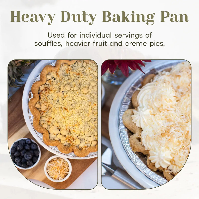 D & W Fine Pack  11" Disposable Aluminum Foil Pie Pan  #11104 D&W Fine Pack