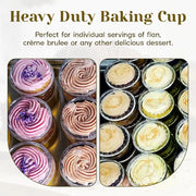 5 oz. Disposable Aluminum Colored Foil Baking Cups  #A41NL KitchenDance