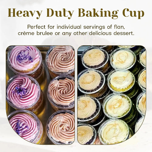 5 oz. Colored Foil Ramekins  with Plastic Lid    #A41P KitchenDance