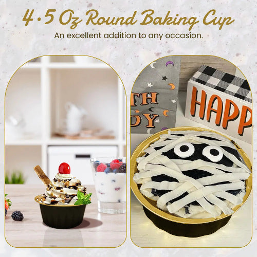 4.5 oz. Colored Aluminum Ramekin or Dessert Cup #A35NL KitchenDance