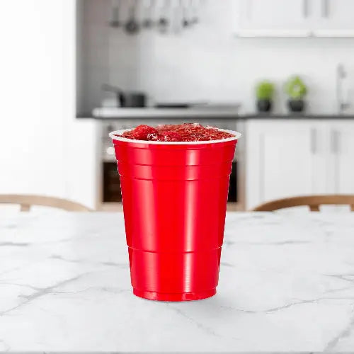 DCC Concepts DCC P16RPK 16 oz Solo Iconic Plastic Party Cold Cup, Red