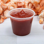 Dart 5.5 oz. Translucent HIPS Plastic Portion Container - Sleeve of 250 - #P550N Dart Container