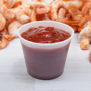 Dart 5.5 oz. Translucent HIPS Plastic Portion Container - Sleeve of 250 - #P550N Dart Container