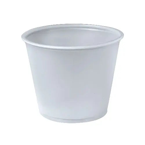 Dart 5.5 oz. Translucent HIPS Plastic Portion Container - Sleeve of 250 - #P550N Dart Container