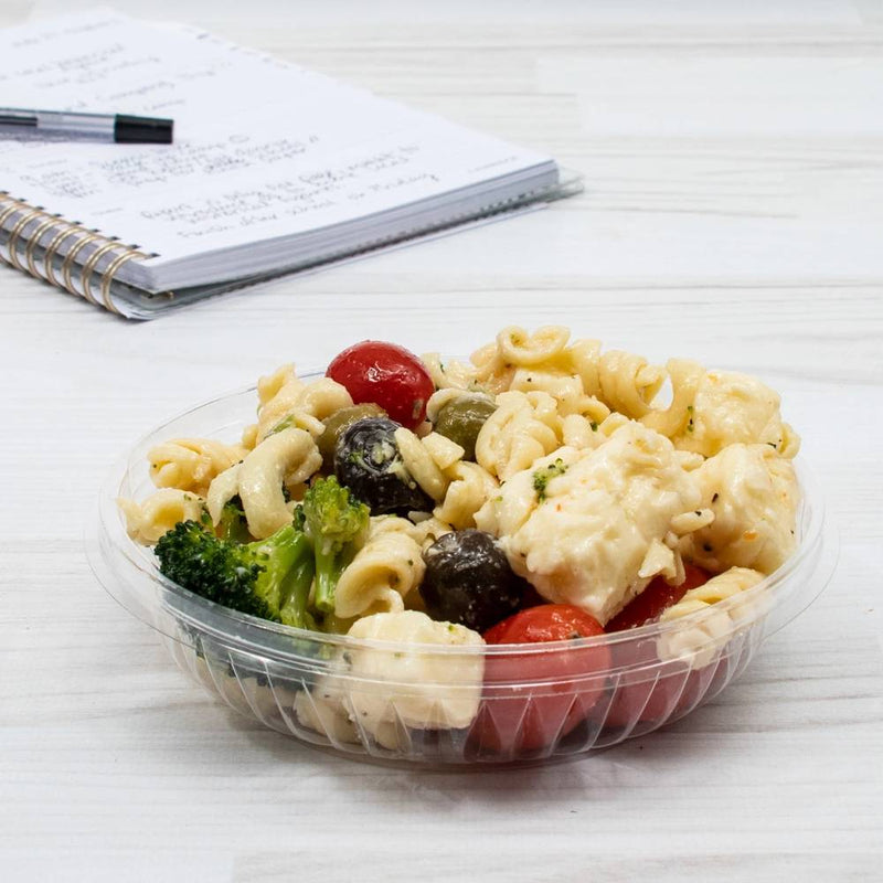 8 oz. Clear PET Plastic Bowl - #PET8B