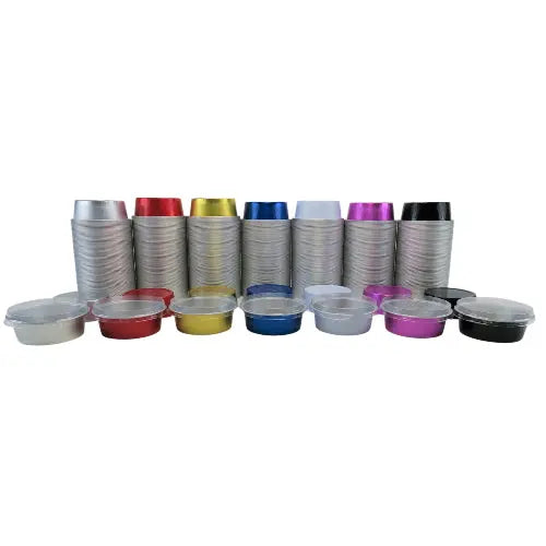 Plastic lid for 5 oz. Colored Foil Ramekins   #PL-A41 KitchenDance