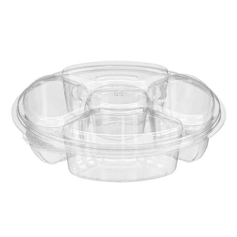 54 oz. Two Piece Platter with 5 Compartments - #PL054C