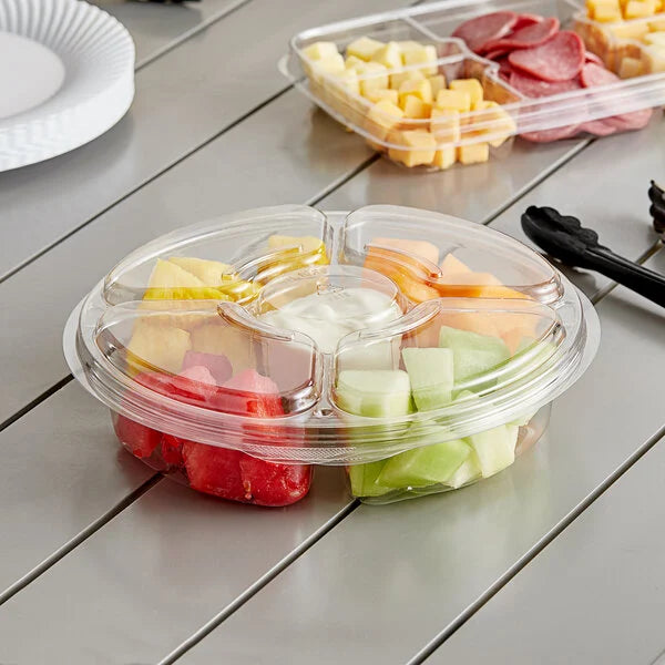 54 oz. Two Piece Platter with 5 Compartments - #PL054C