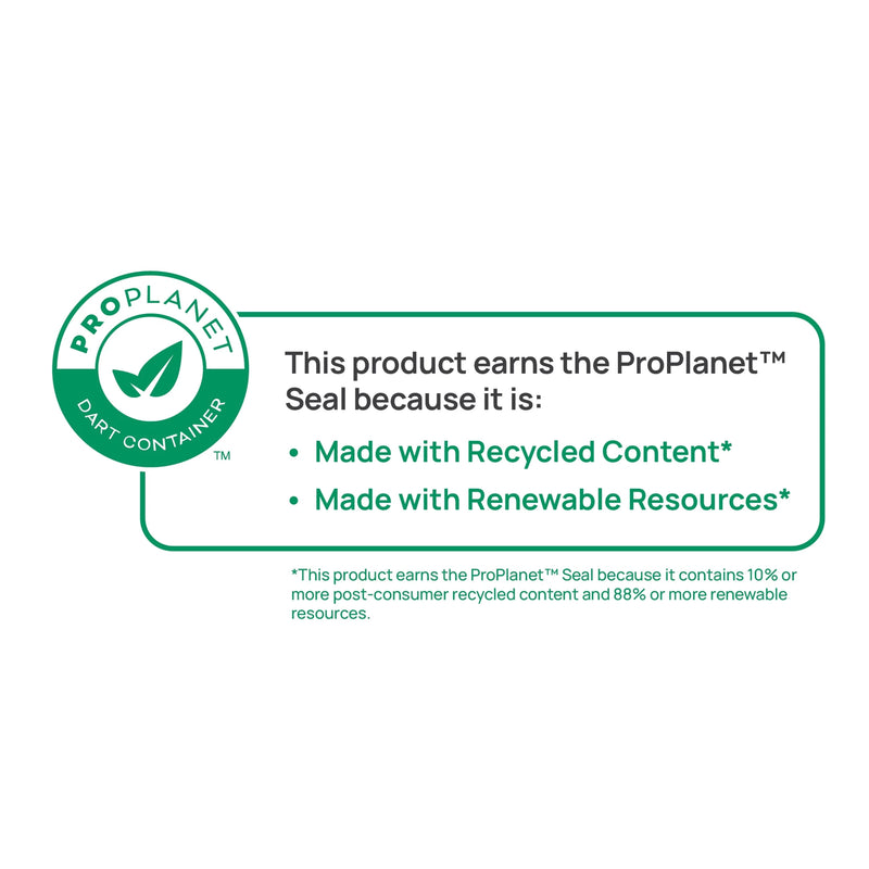 Bare® 9 oz. RPET Clear Plastic Cup - Sleeve of 50 - #RTP9R-79043