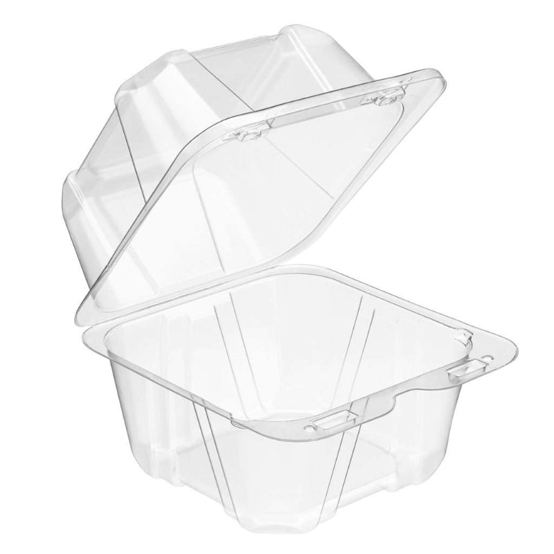 SureChoice 5 x 5 Square Plastic Snack Container - #SC20XD