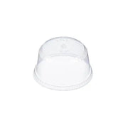 Dart Solo 8 oz. Clear PET Plastic Food Container Lid - Sleeve of 50 - #SDL58-0090 Dart Container