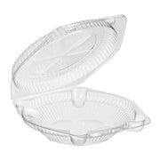 6" Plastic Clamshell Standard Dome Pie Container - #CPC-106 Inline Plastics