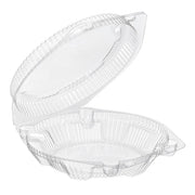 Low Dome 8" Plastic Clamshell Pie Container - #SLP108 Inline Plastics