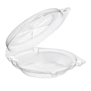 10" Clear Clamshell Pie Container-Low Dome  #SLP-110 Inline Plastics