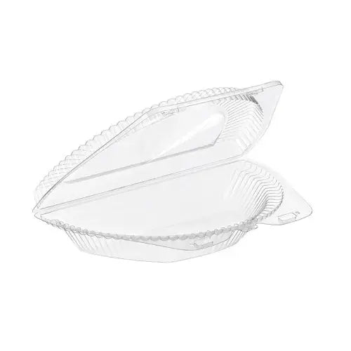 Inline Plastics 9x4 Half Pie/ Calzone Clamshell Container - #SLP209 Inline Plastics