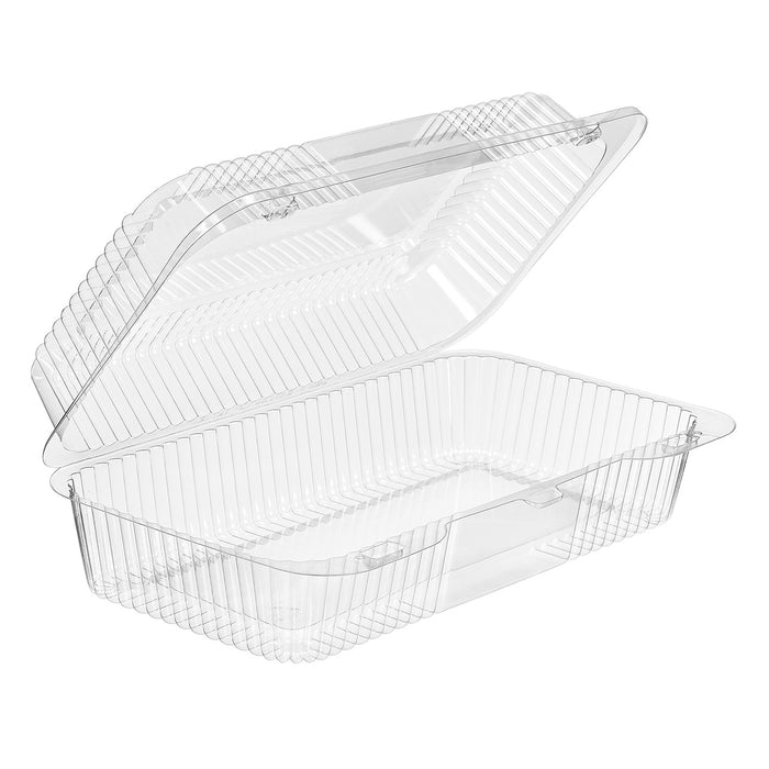 Recipiente de plástico desechable para galletas o productos de panadería daneses de 10" x 5" n.° CPC-41