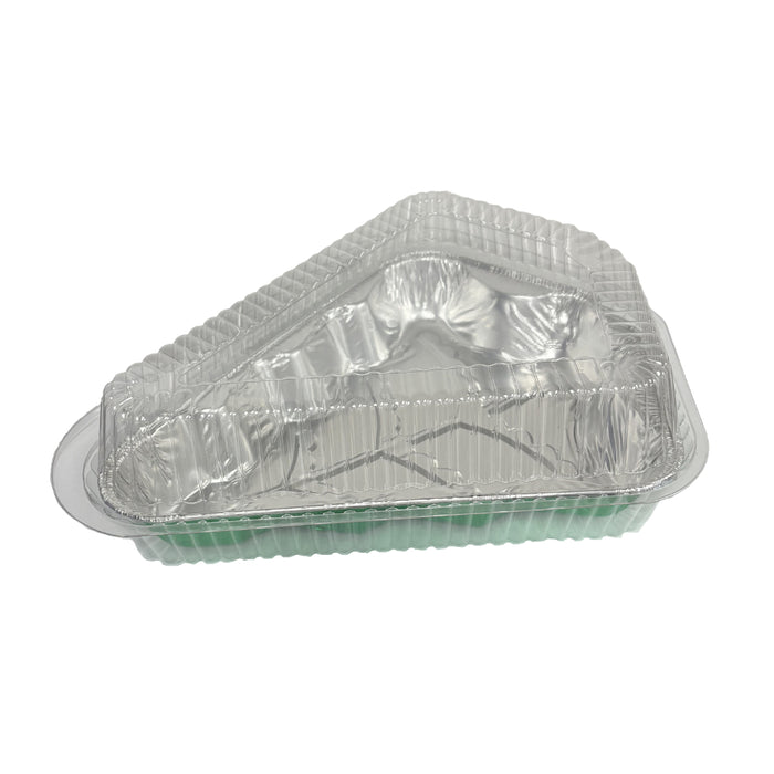 Christmas Tree Shaped Foil Pan and Plastic Clamshell Container Combo - #SLP98-340