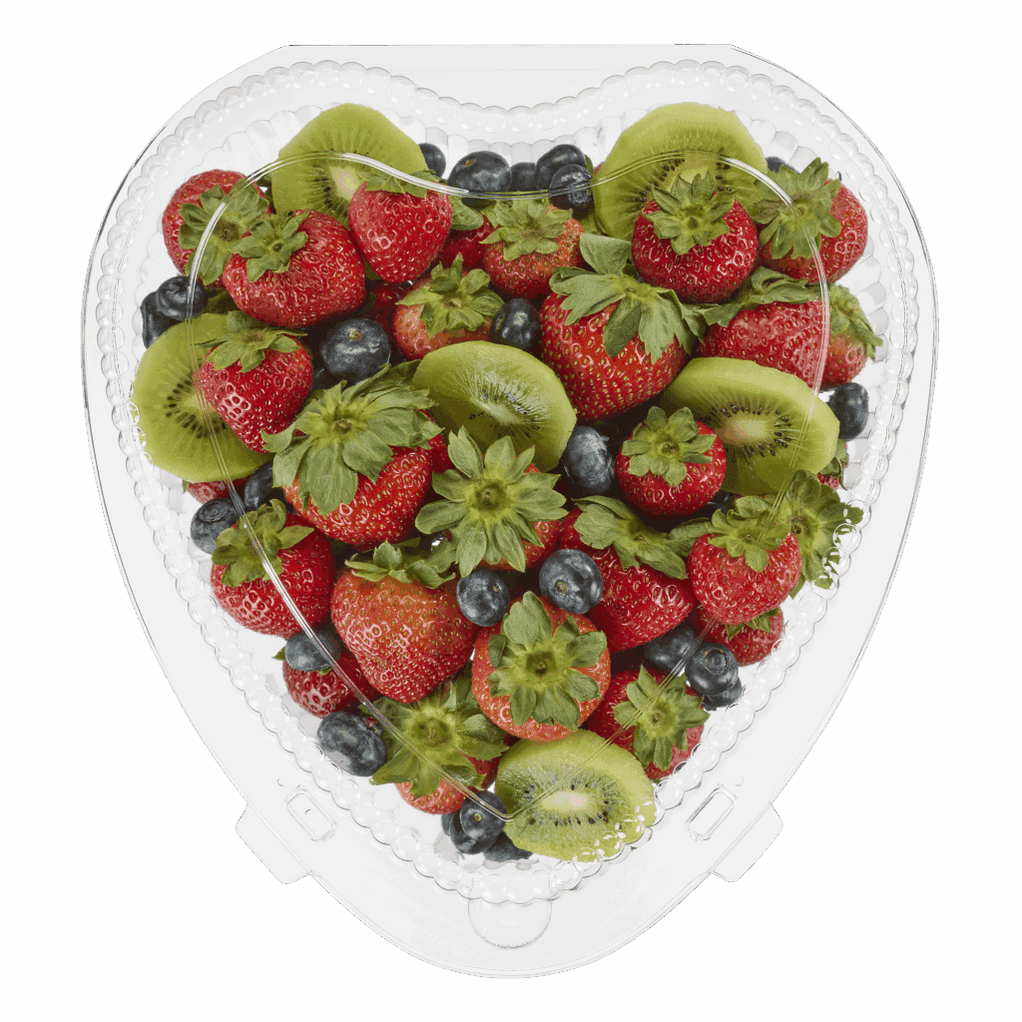 Heart Shaped Plastic Clamshell Container - #CPC-99 — KitchenDance
