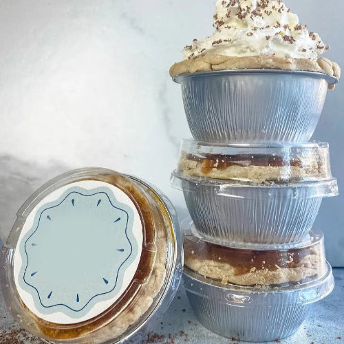 Plastic lid for 4 oz. Colored Foil Ramekins / Baking Cups   #PL-A50 KitchenDance