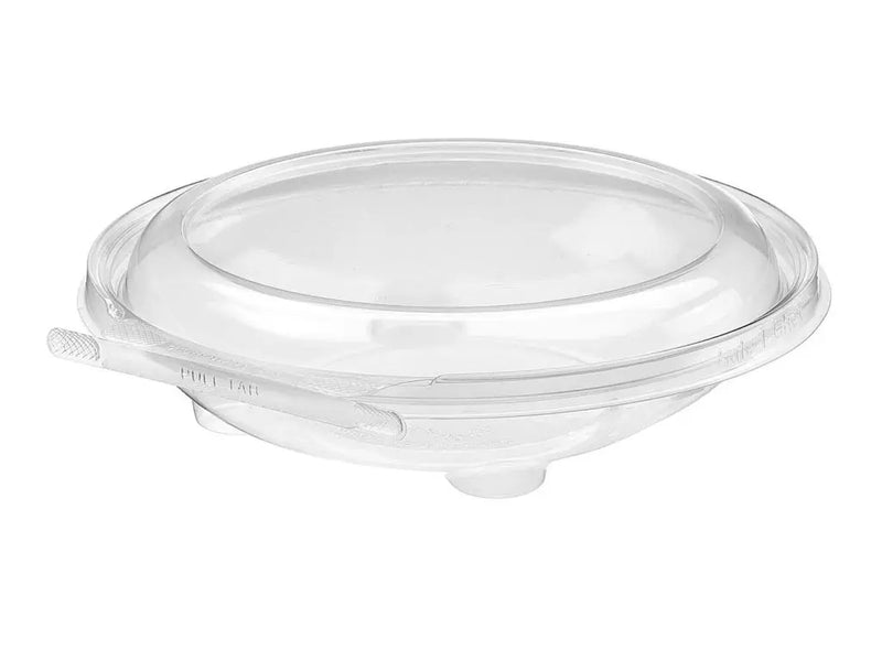 Safe-T-Chef 7" Round Tamper Evident & Tamper Resistant Microwaveable Clamshell, 20 oz. - #C7R20D Inline Plastics