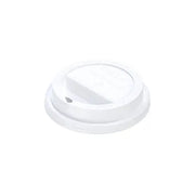 Dart Solo 10 oz. White PS Plastic Traveler® Dome Hot Cup Lid - Pack of 500 - #TL31R2-0007 Dart Container
