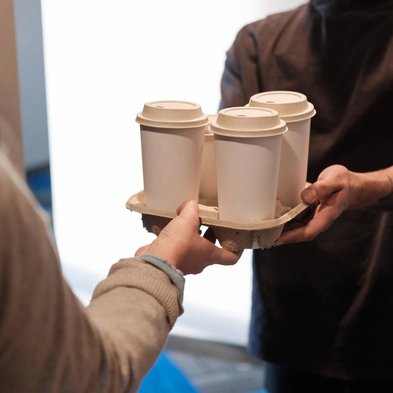 Dart Solo 12 oz. White Paper Hot Cup - Sleeve of 50 - #412WN-2050