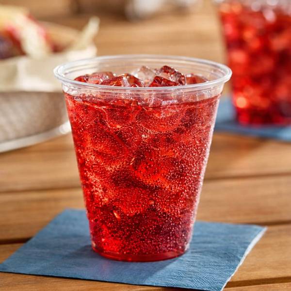 Dart Solo 12–14 oz. Squat PET Plastic Clear Cup - Sleeve of 50 - #TP12S