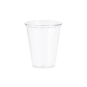 Dart Solo Clear 7 oz. PET Plastic Cup - Sleeve of 50 - #TP7 Dart Container